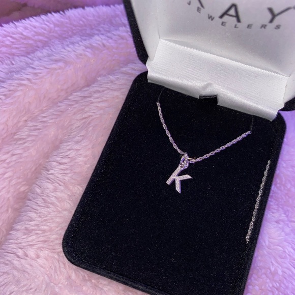 “K” necklace